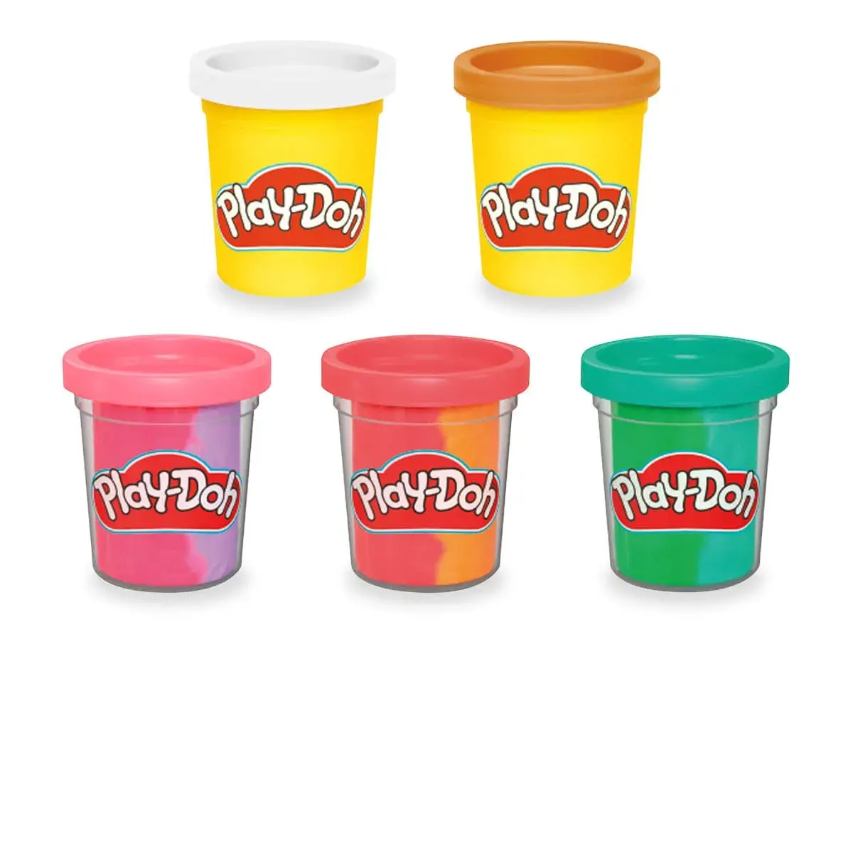 Набір для творчості Play-Doh Веселковий вихор морозива, G0028 — фото 4