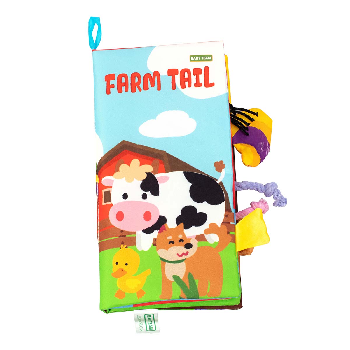 Іграшка-книжка Baby Team Хвостики (англ), 8725