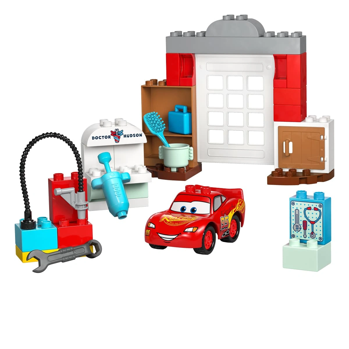 LEGO DUPLO Візит МакКвіна в гараж Дока 10456 — фото 9
