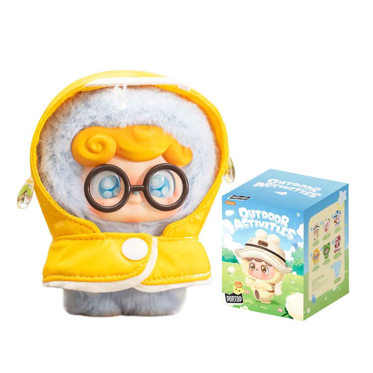Пухнаста іграшка-сюрприз на підвісі Pop Top Jotoys Q.Kid Радощі пригод (JO-2025037)