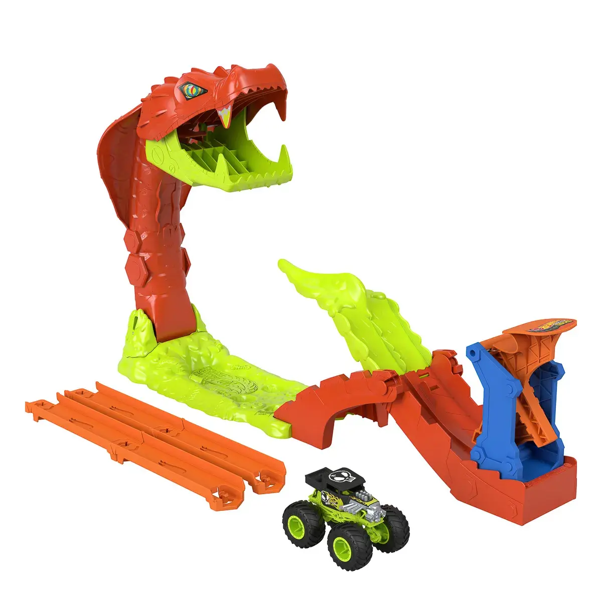 Набір Hot Wheels Monster Trucks Атака змії (JJN44)