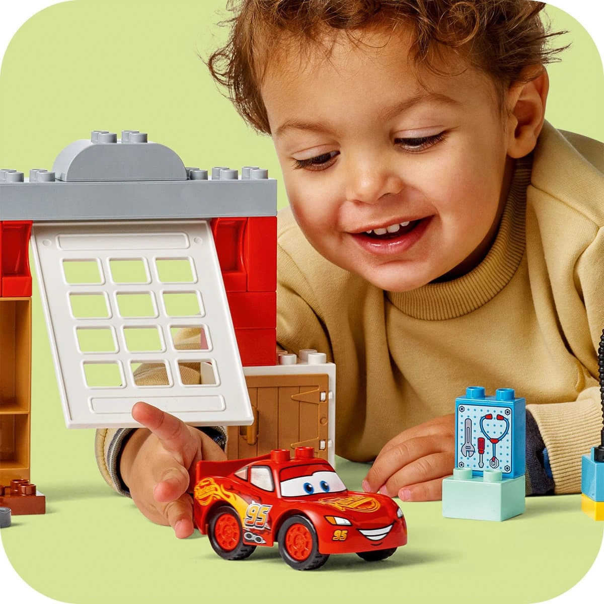 LEGO DUPLO Візит МакКвіна в гараж Дока 10456 — фото 2