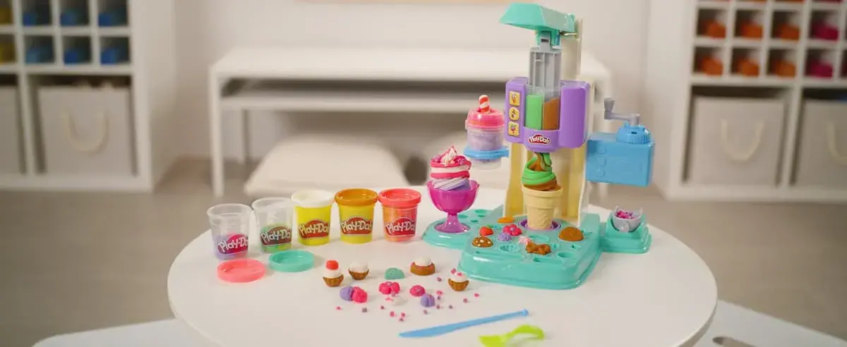 Набір для творчості Play-Doh Веселковий вихор морозива, G0028 — фото 5