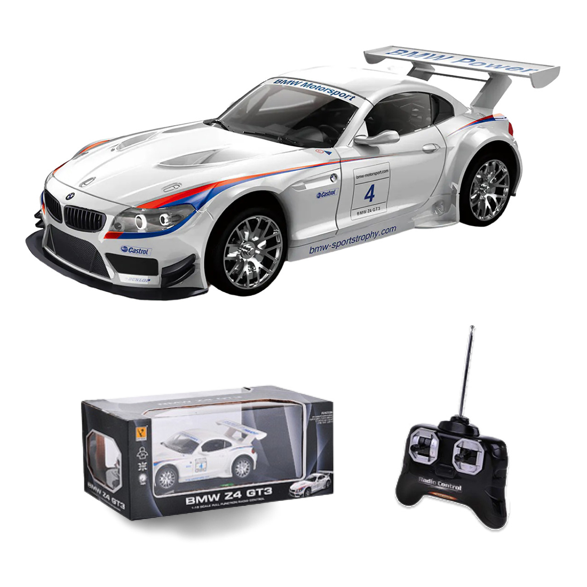 Машина на радіокеруванні Shantou Yisheng BMW Z4 GT3, 866-2412/1 — фото 2