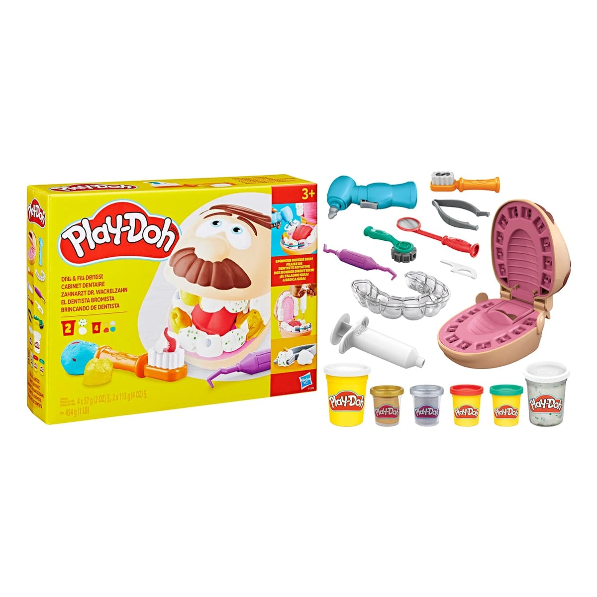 Набір Play-Doh Містер Зубастик із золотими зубами, F12595L0 — фото 5