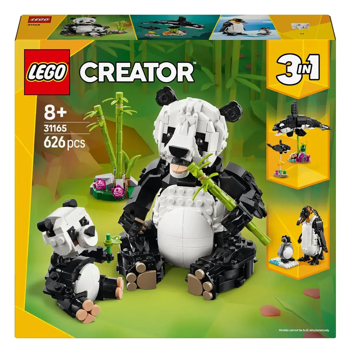 LEGO Creator Дикі тварини: пандові 31165