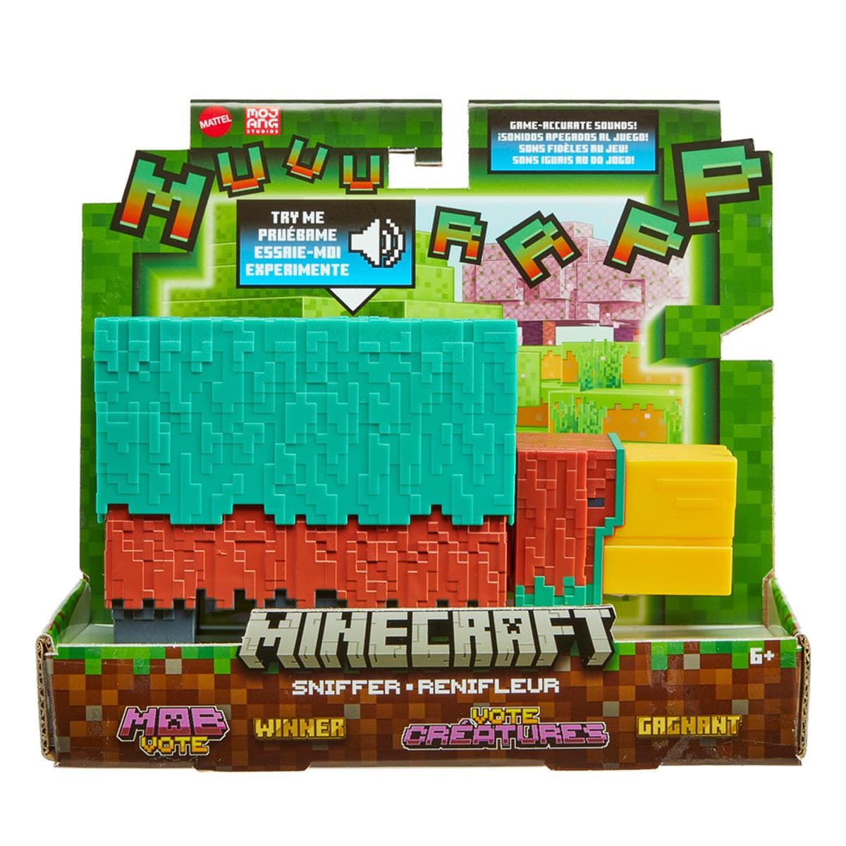 Інтерактивна фігурка Minecraft Нюхач, HXM85 — фото 2