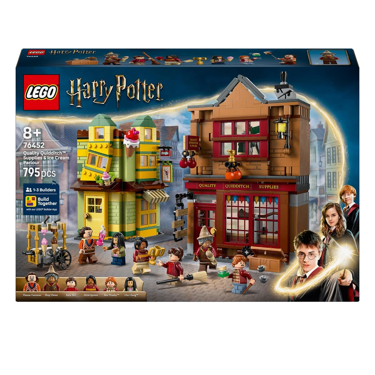LEGO Harry Potter Якісні товари для квідичу і кафе з морозивом 76452