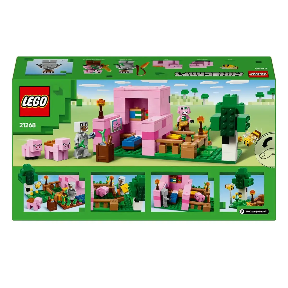 LEGO Minecraft Будинок для поросят 21268 — фото 9