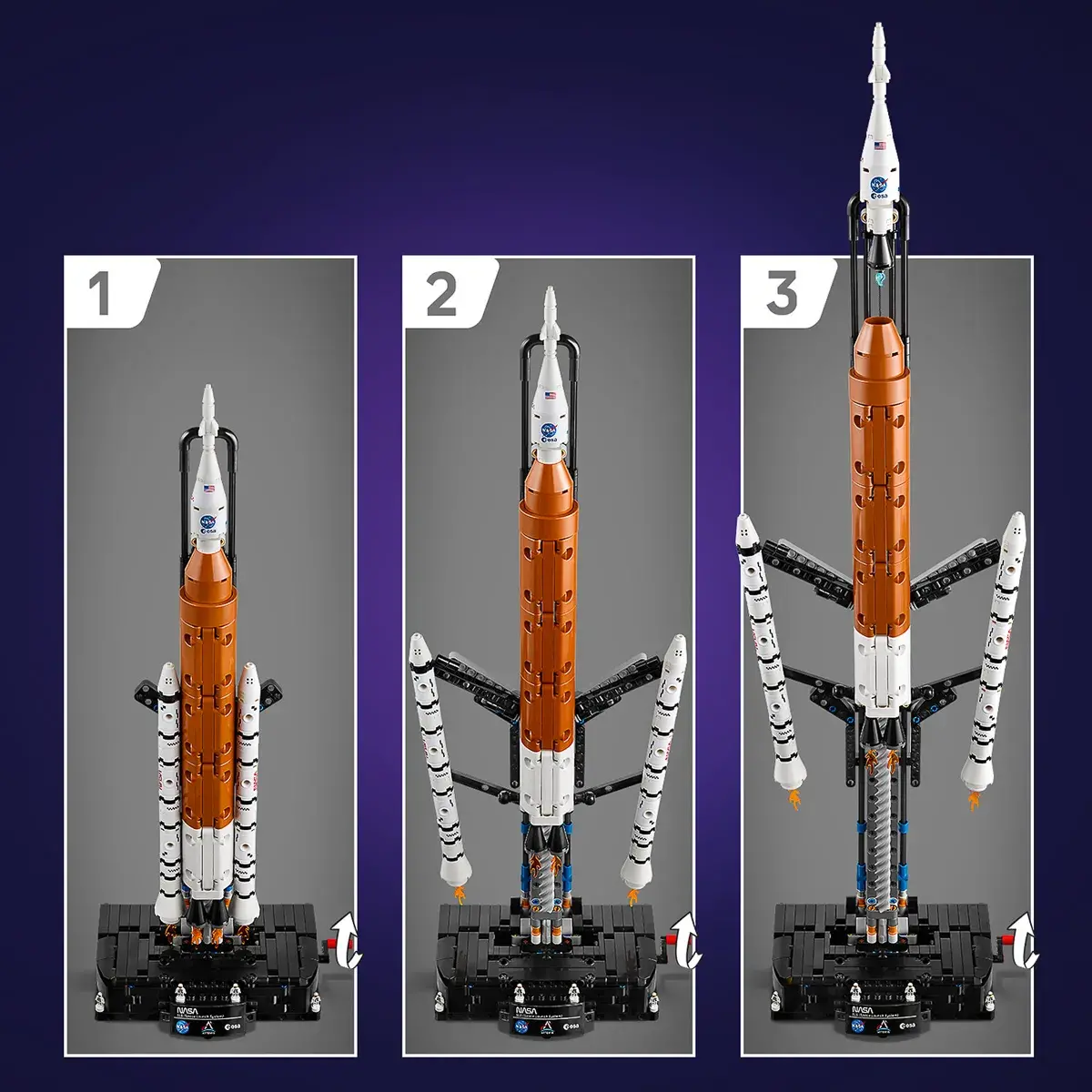 LEGO Technic Ракета із системою космічного запуску NASA Artemis 42221 — фото 15