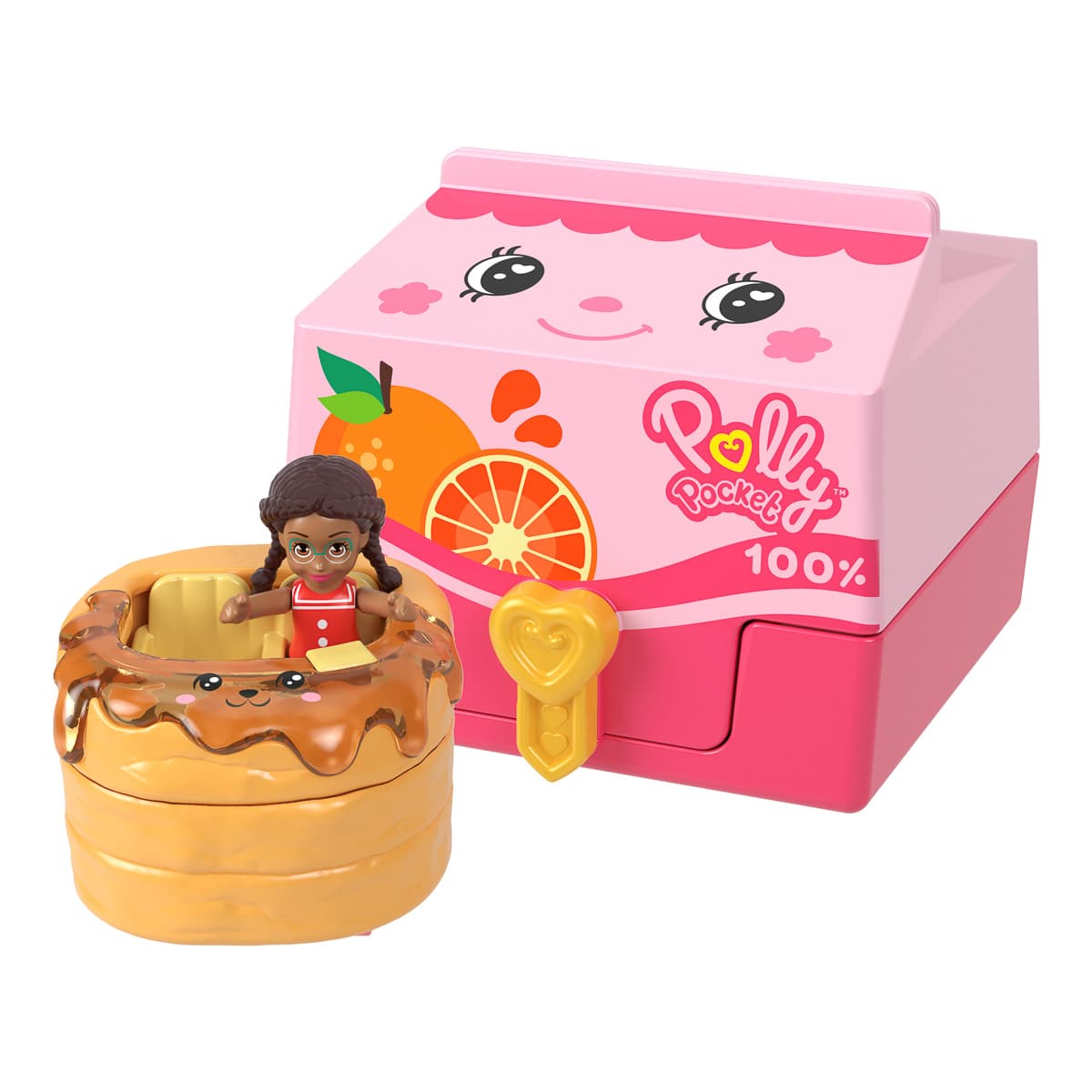 Набір-сюрприз Polly Pocket Take out Reveal Доставка їжі, JCR44 — фото 3