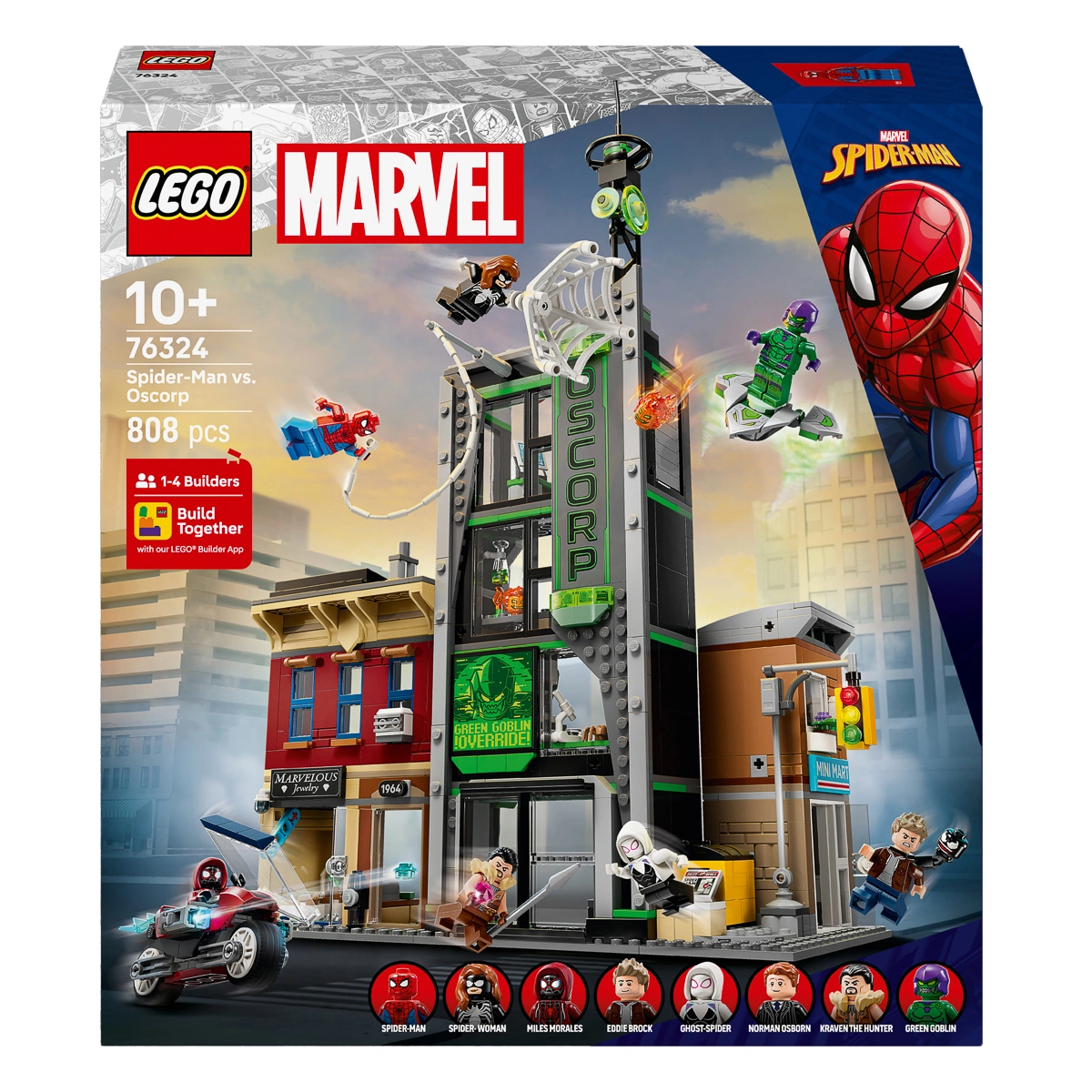 LEGO Super Heroes Людина-павук проти Оскорпа 76324