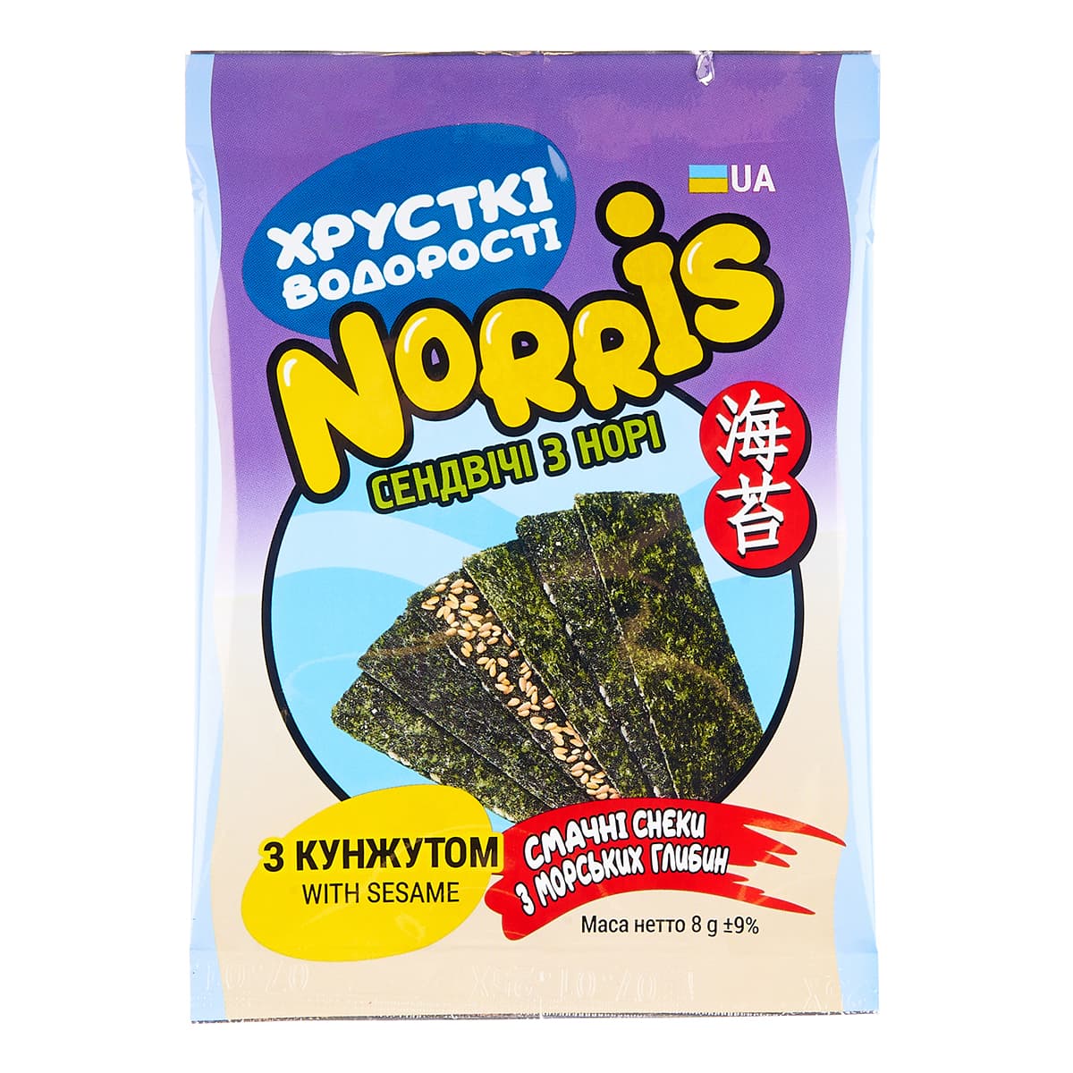 Снеки Norris Норі Кунжут 8 г
