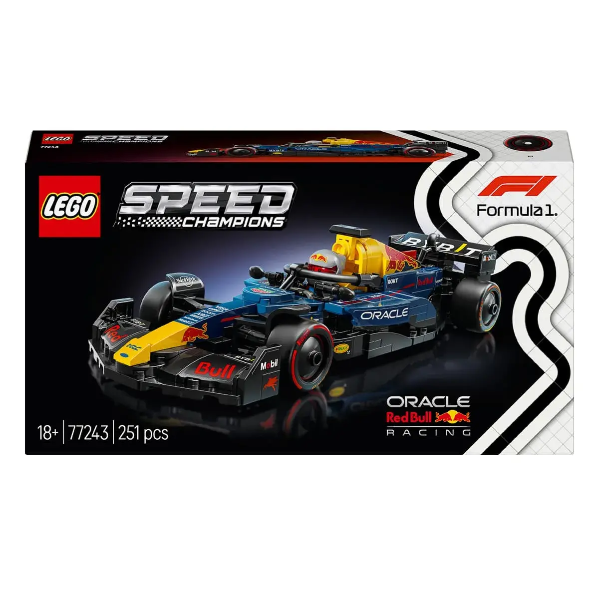 LEGO Speed Champions Автомобіль для перегонів F1 Oracle Red Bull Racing RB20 77243