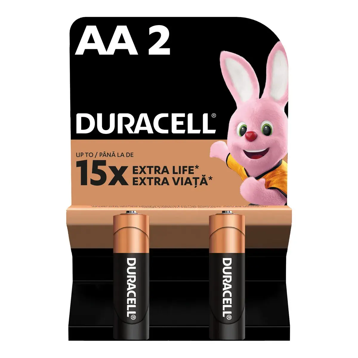 Лужні батарейки Duracell Basic AA 2 шт