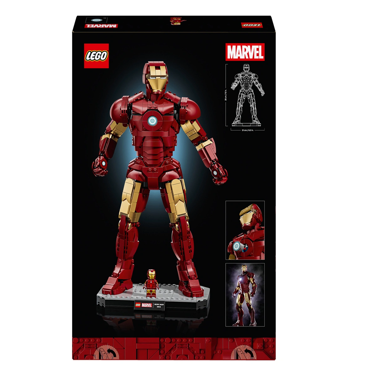 LEGO Super Heroes Marvel Залізна Людина в броні Mark 3. Колекційний набір 76344 — фото 9