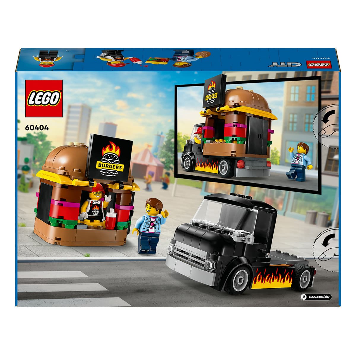 LEGO City Вантажівка з гамбургерами 60404 — фото 9