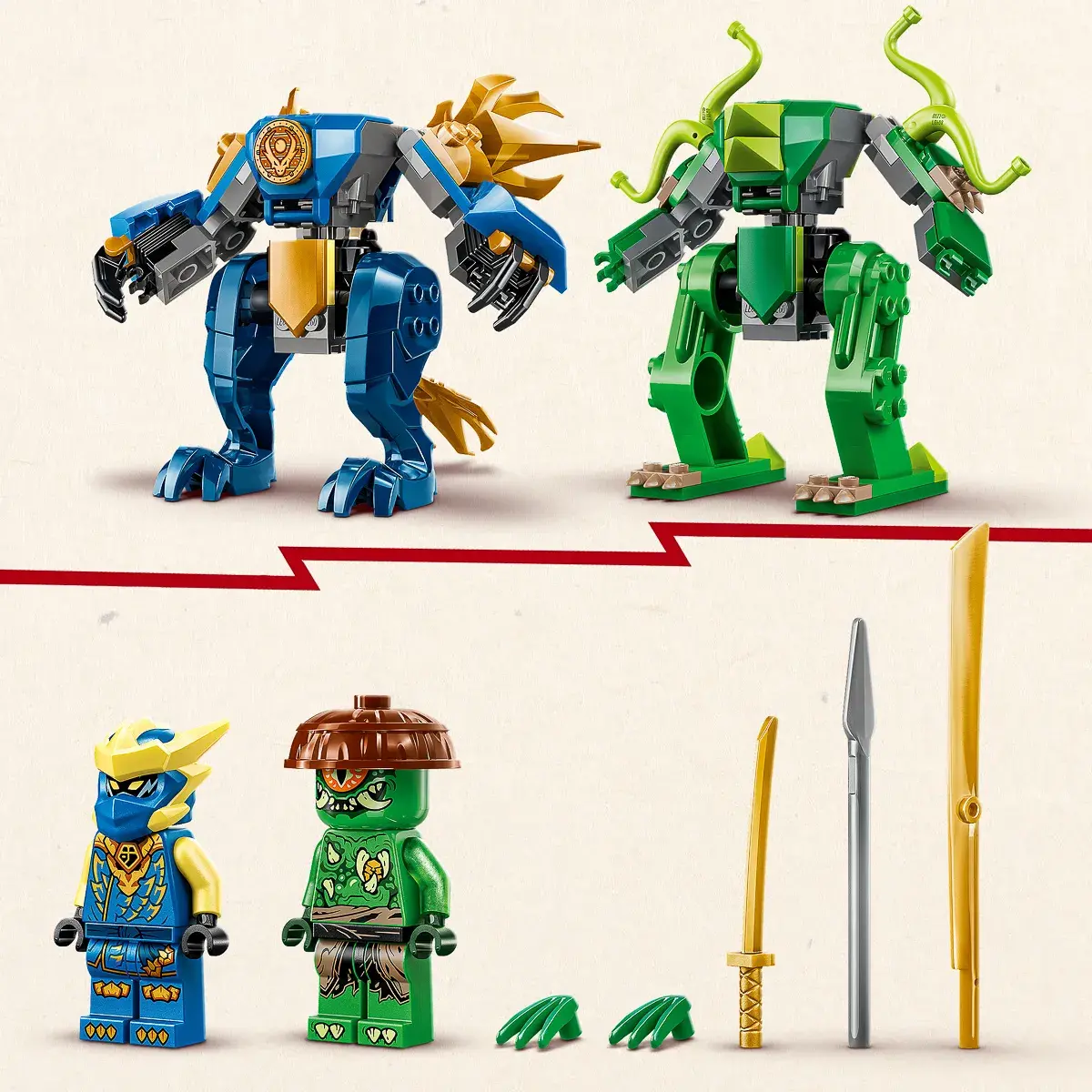LEGO NINJAGO Битва робота дракона Джея 71853 — фото 9