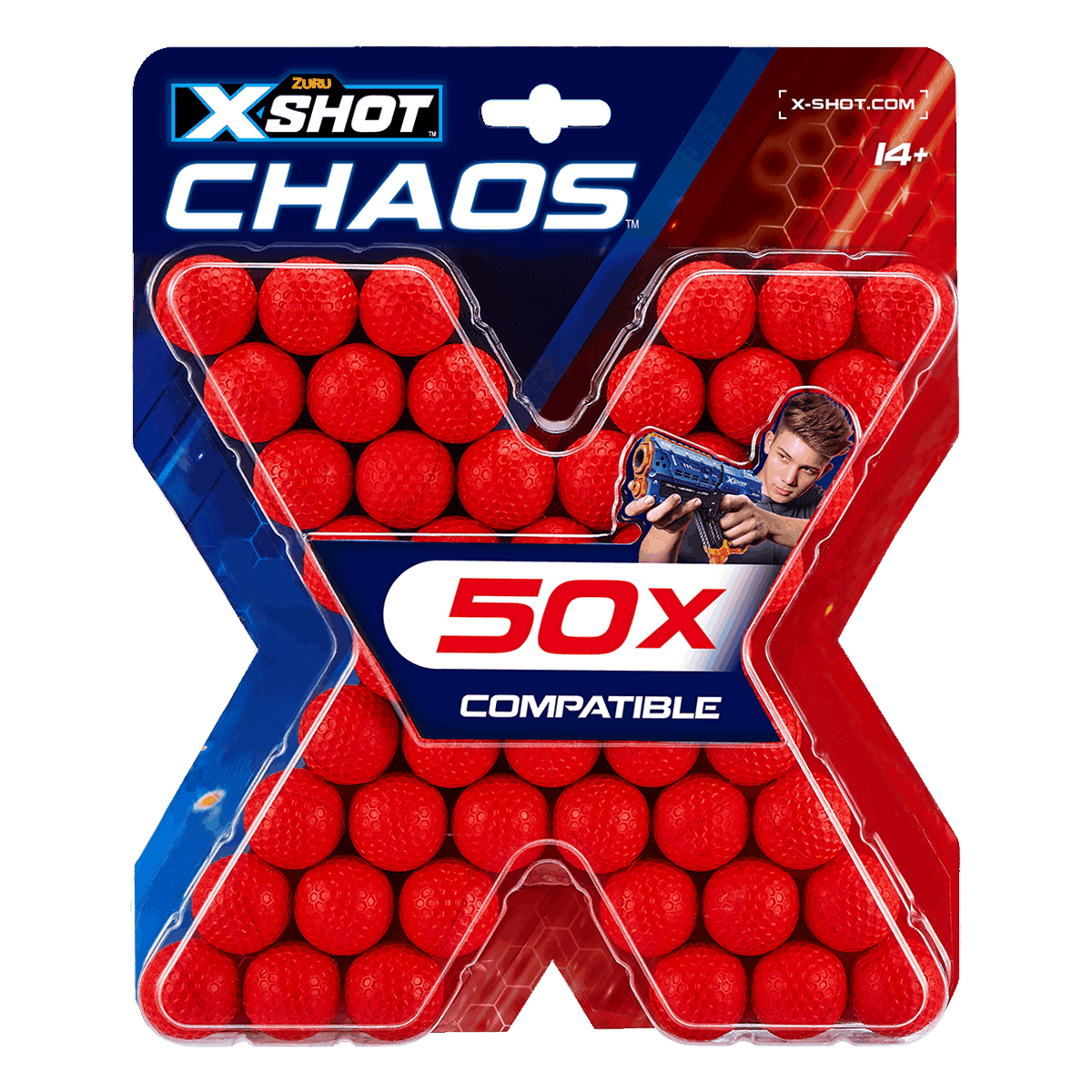 Набір кульок Zuru X-Shot Chaos Compatible 50 шт, 36327R