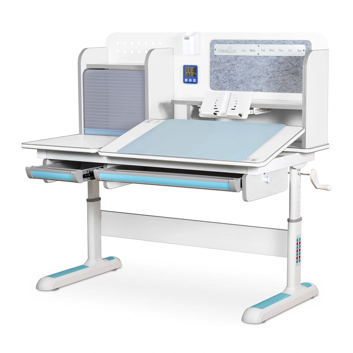 Стіл Mealux Winnipeg Multicolor BD-630 WG + BL 
