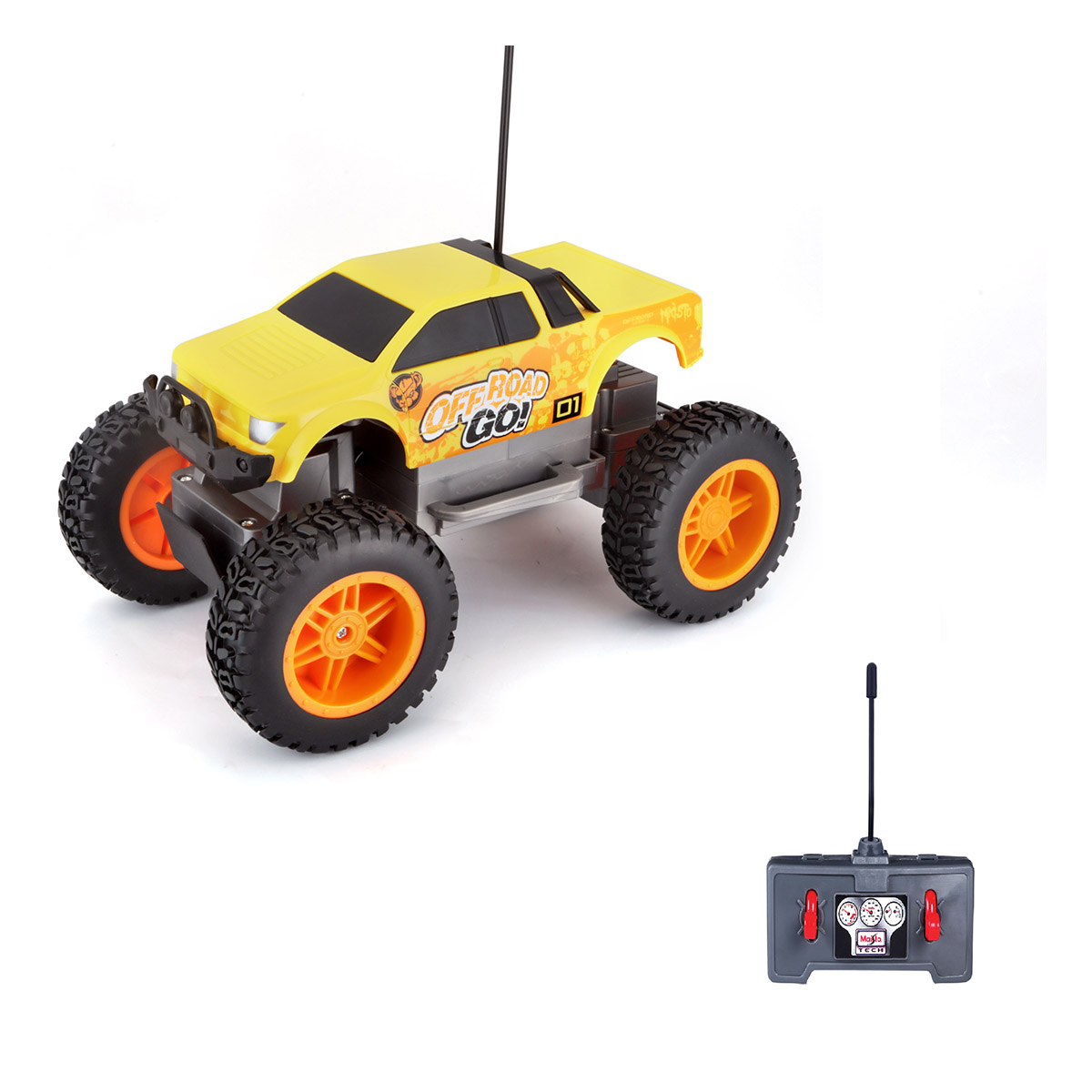 Машинка на радіокеруванні Maisto Off Road Go (82759 yellow)