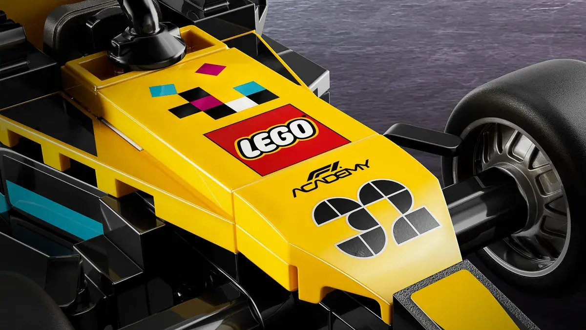 LEGO Speed Champions Гоночний автомобіль F1 ACADEMY LEGO 77258 — фото 6