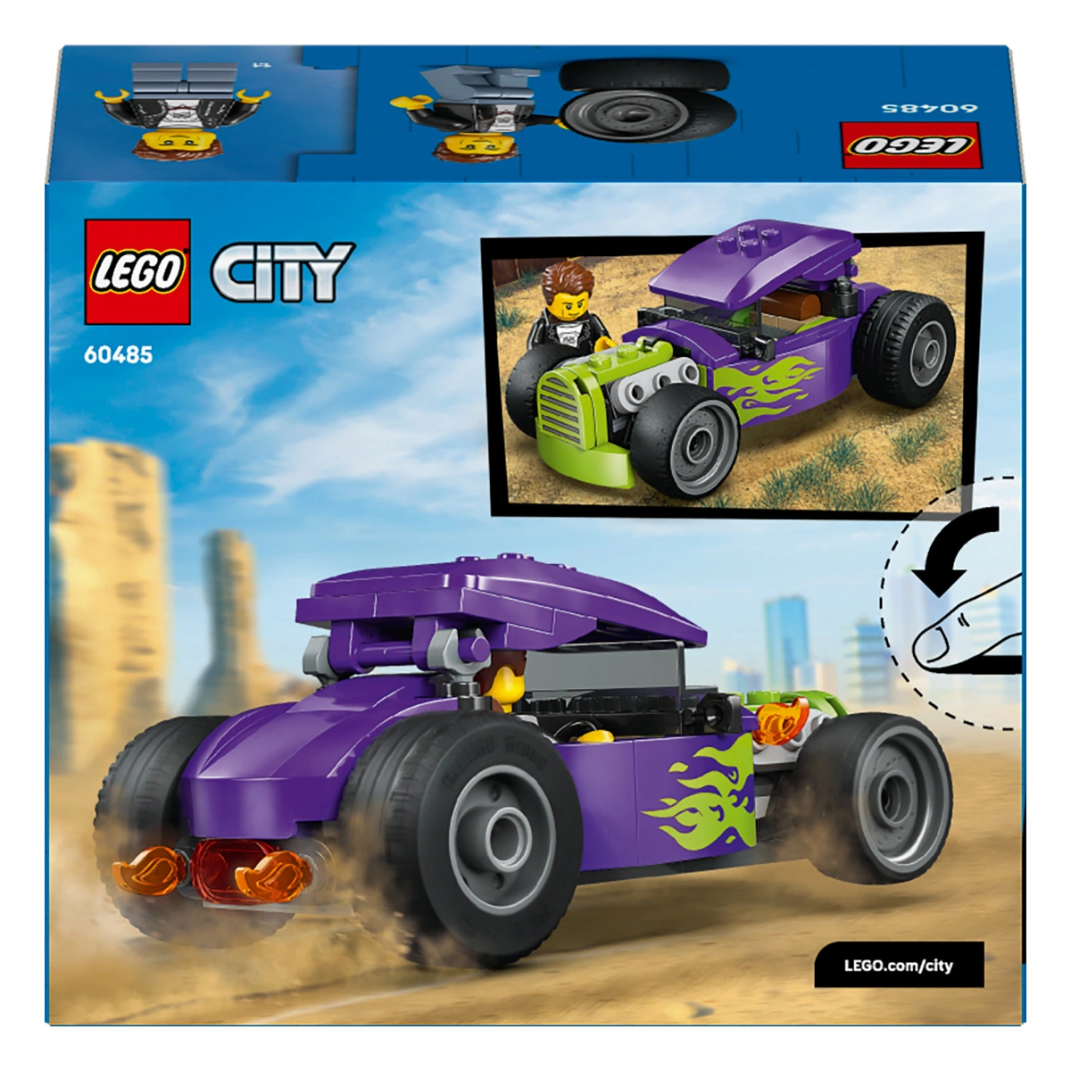 LEGO City Great Vehicles Хотрод 60485 — фото 9