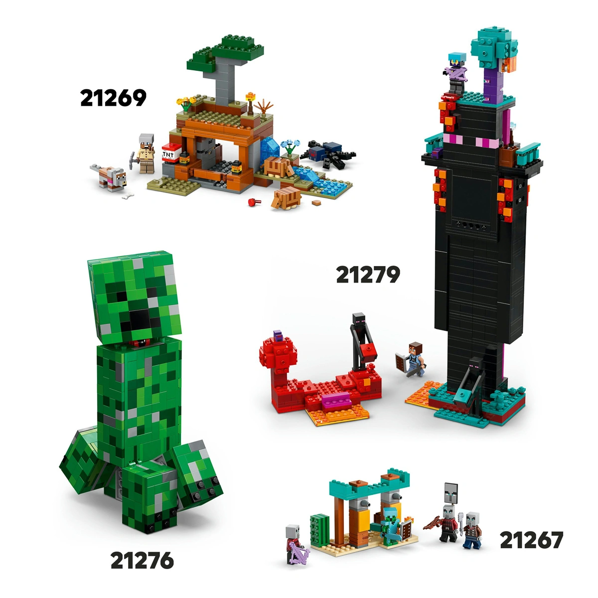 LEGO Minecraft Аванпост розбійників та спустошувач 21278 — фото 10