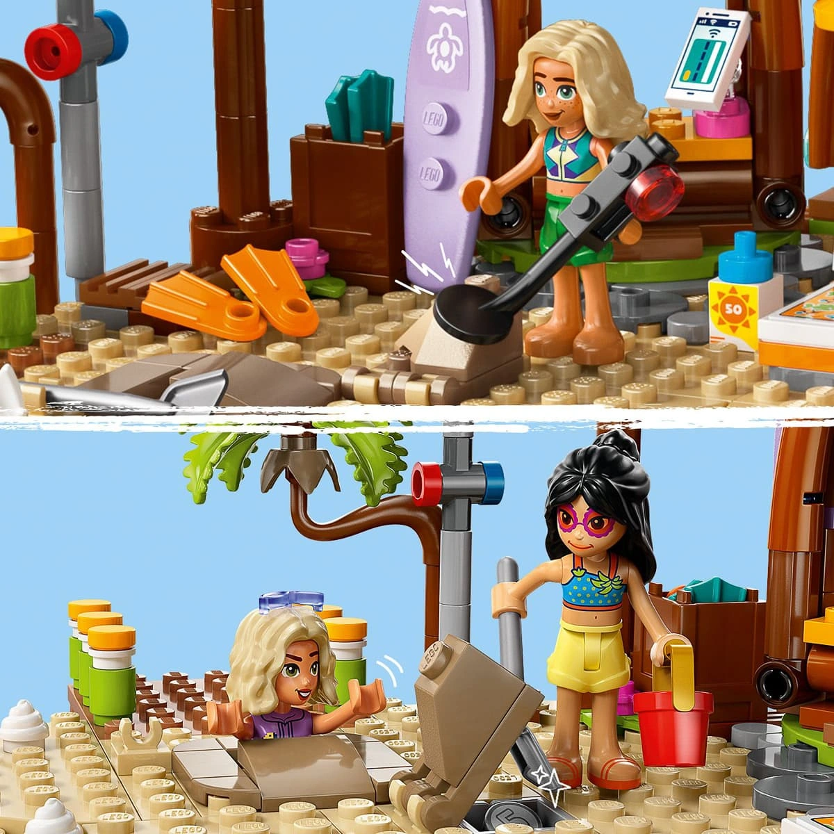 LEGO Friends Пляжний курорт для сімейного відпочинку 42673 — фото 6