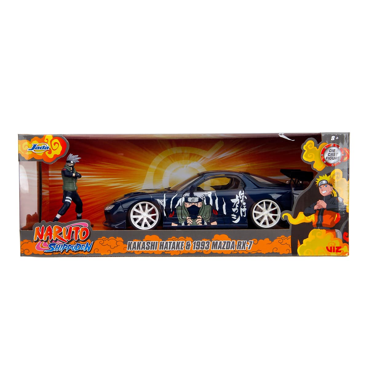 Машина Jada Toys Наруто Мазда RX-7 з фігуркою Какаші, 253255085 — фото 2