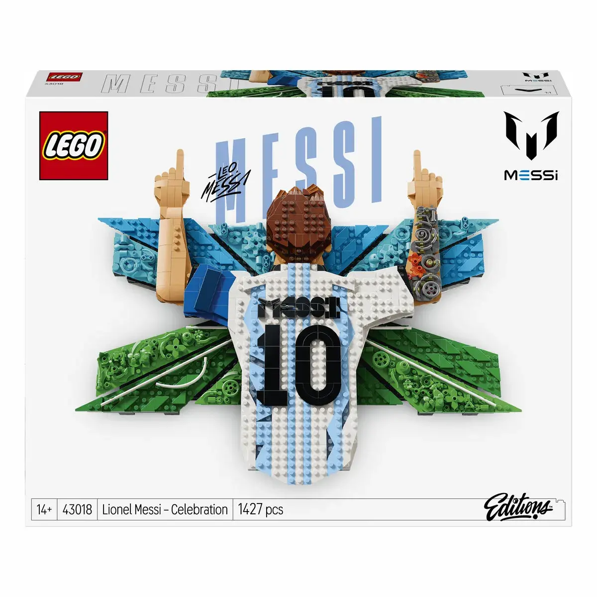 LEGO Editions Football Ліонель Мессі — святкування 43018
