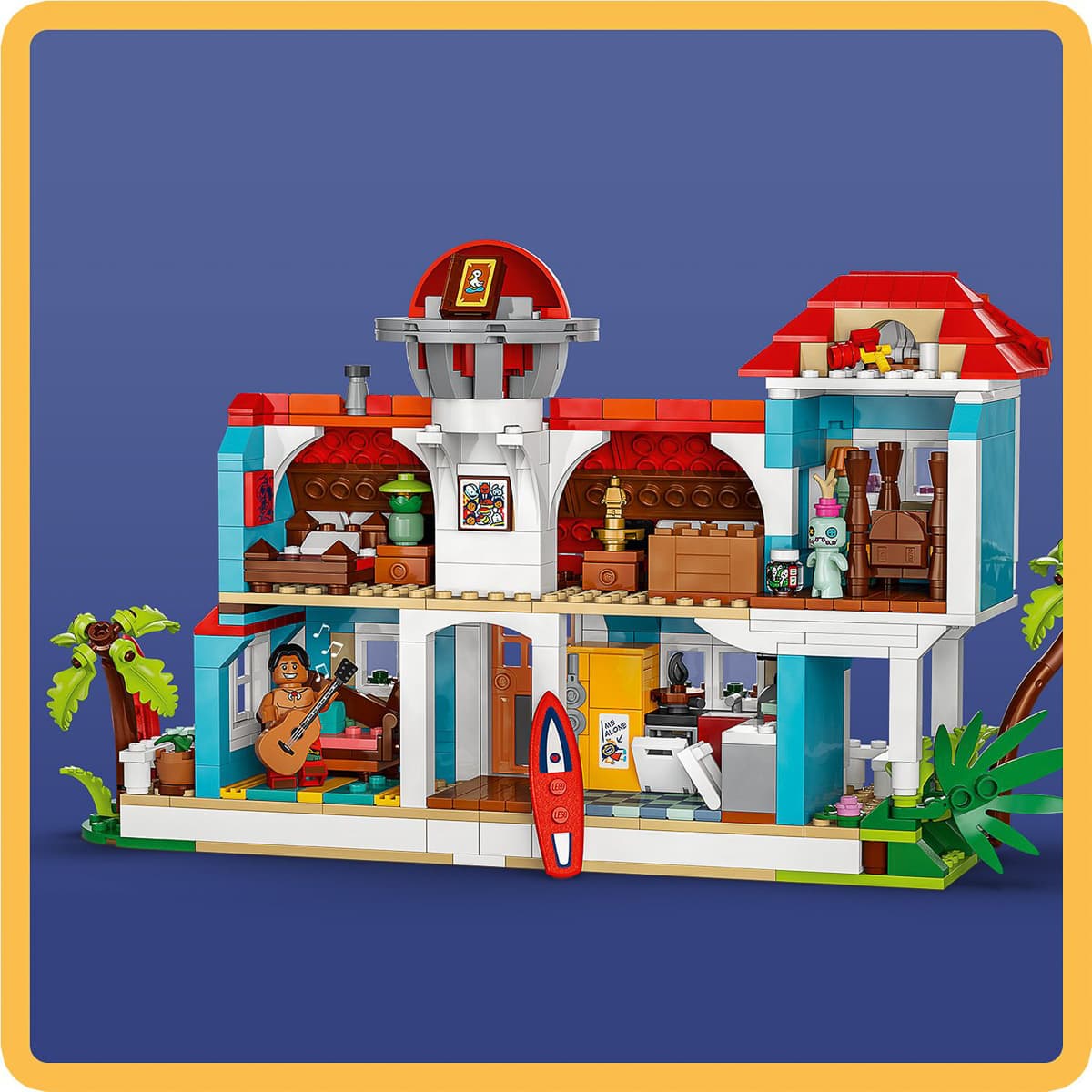 LEGO Disney Пляжний будинок Ліло і Стіч 43268 — фото 5