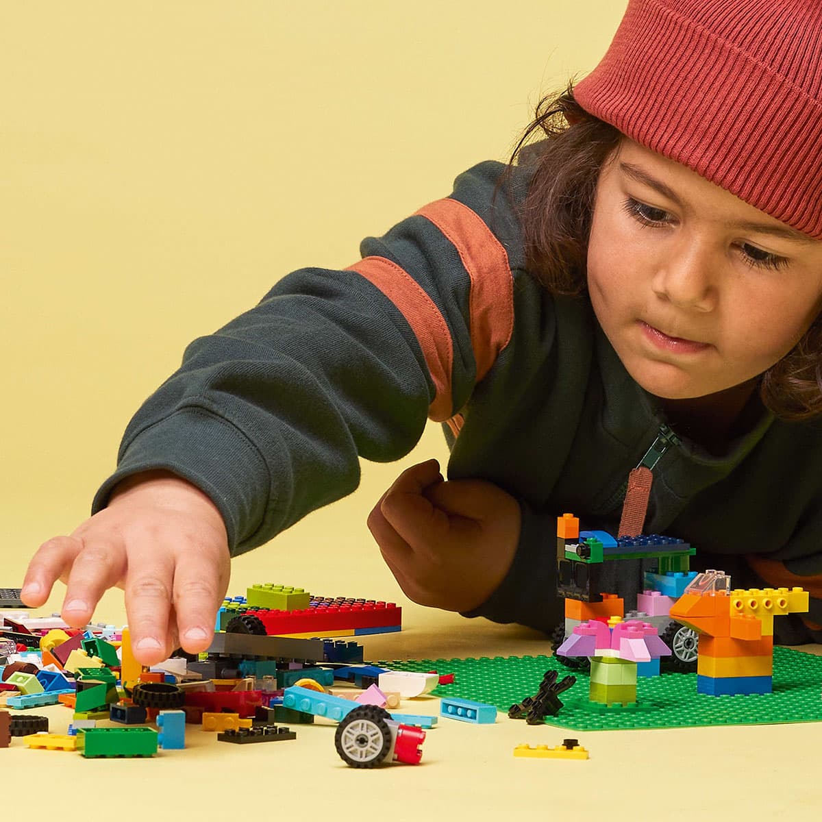 LEGO Classic Базова пластина зеленого кольору 11023 — фото 4