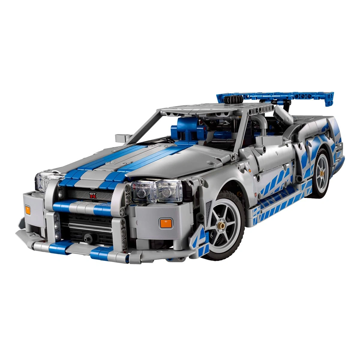LEGO Technic Подвійний форсаж Автомобіль Nissan Skyline GT-R (R34) 42210 — фото 9