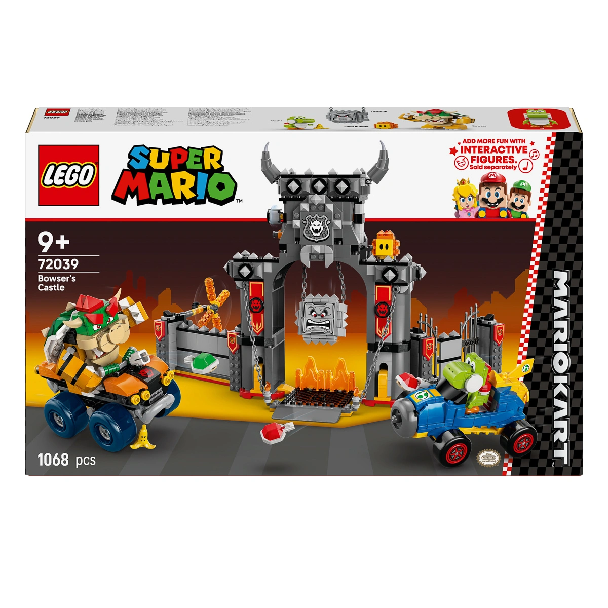 LEGO Super Mario Mario Kart – Bowser та його замок 72039