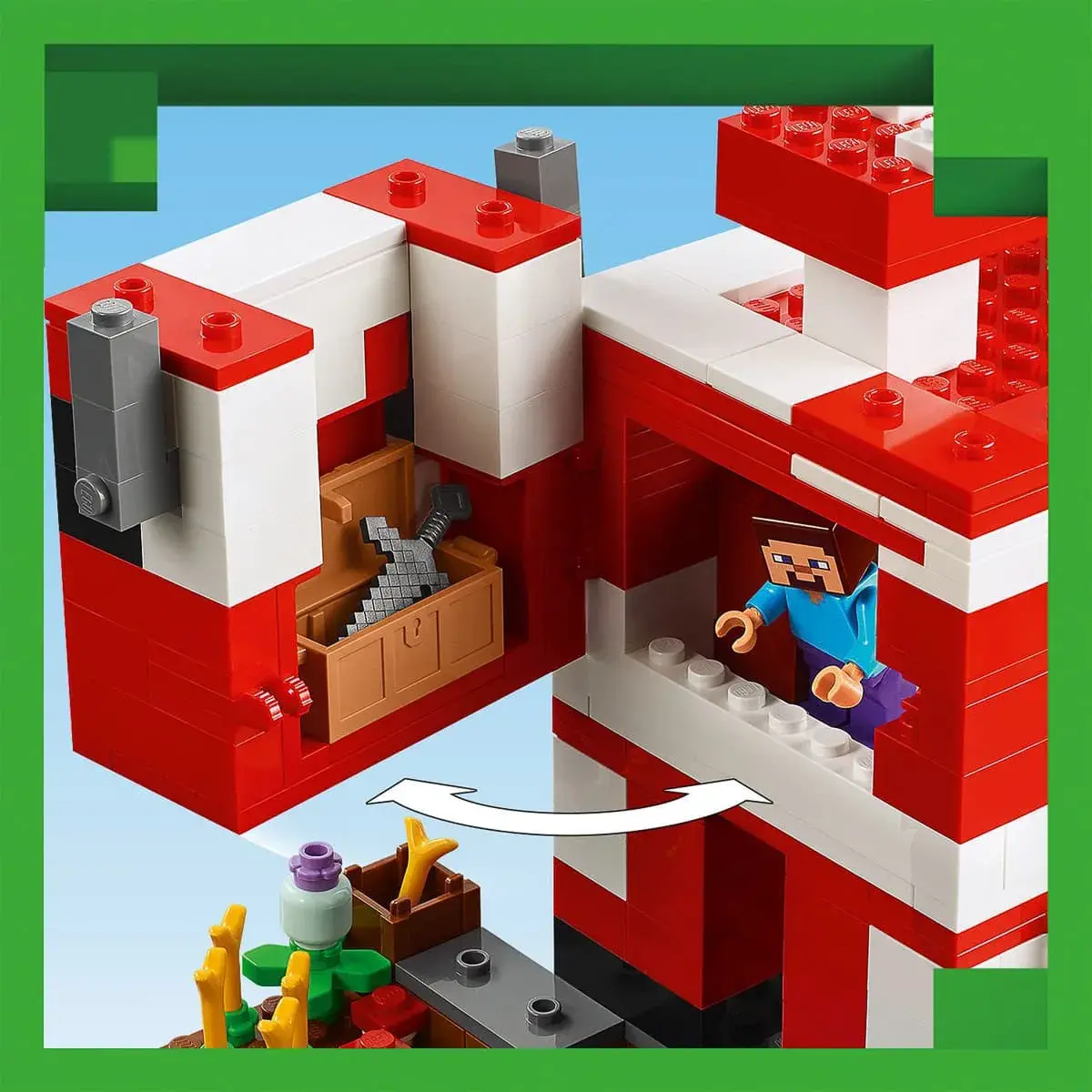 LEGO Minecraft Грибний будинок 21270 — фото 7