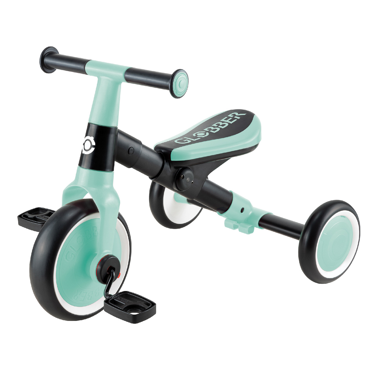 Велосипед Globber Learning Trike Mint 2 в 1, 735-206