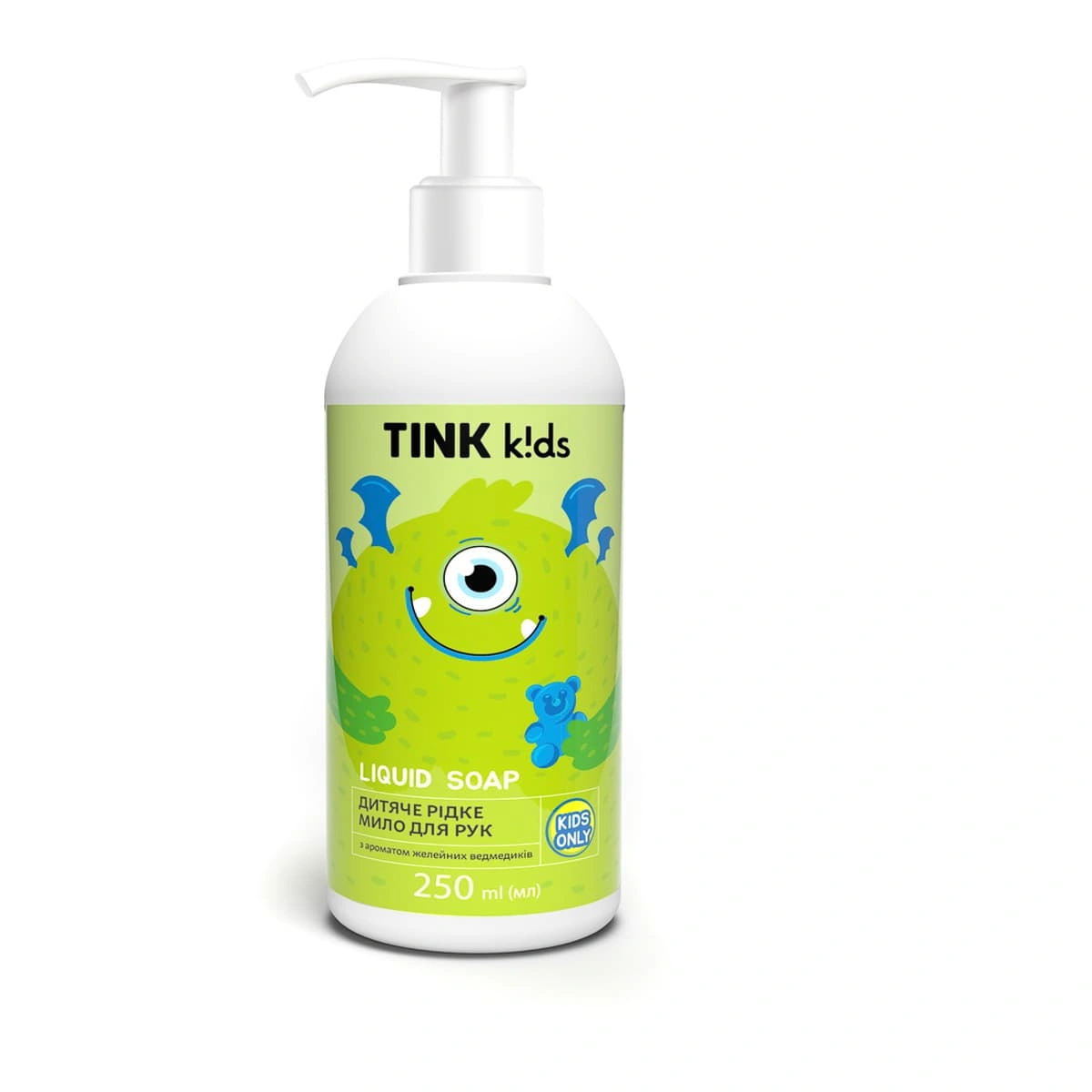 Дитяче рідке мило для рук Tink Kids Gummy Bears 250 мл