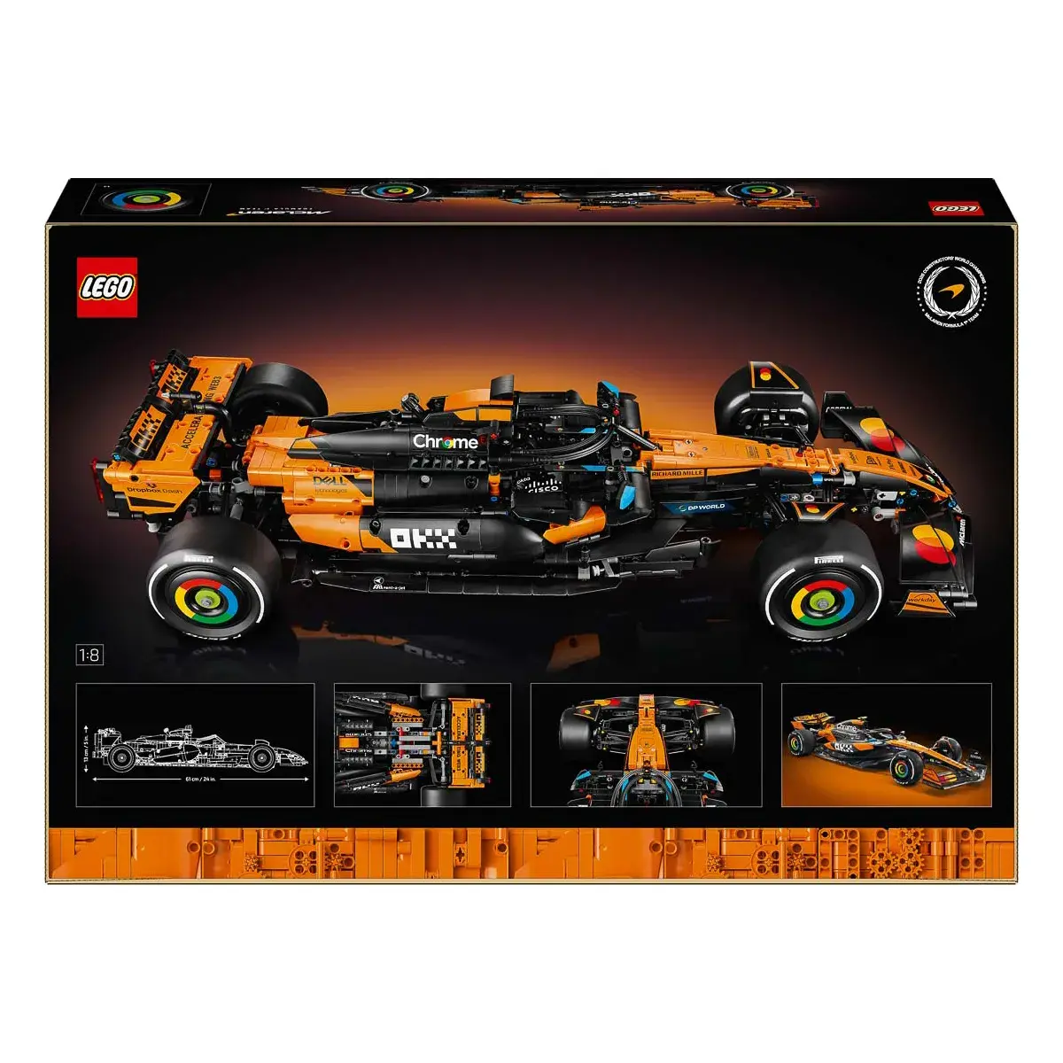 LEGO Technic Автомобіль McLaren MCL39 F1 42228 — фото 8
