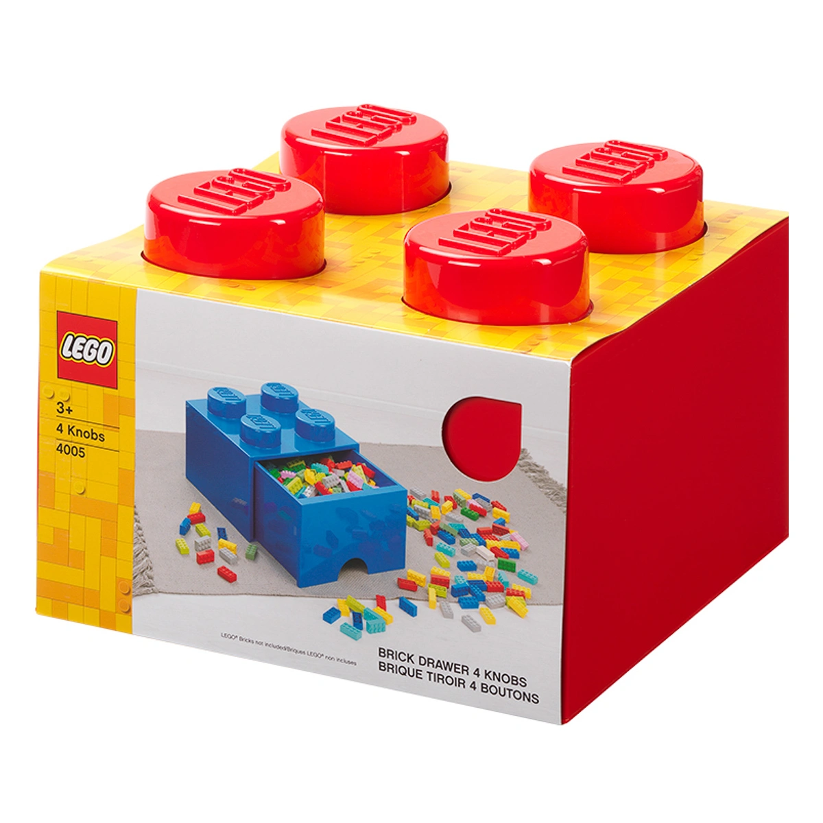 Висувна скринька для зберігання LEGO Цеглинка 4, 40051730