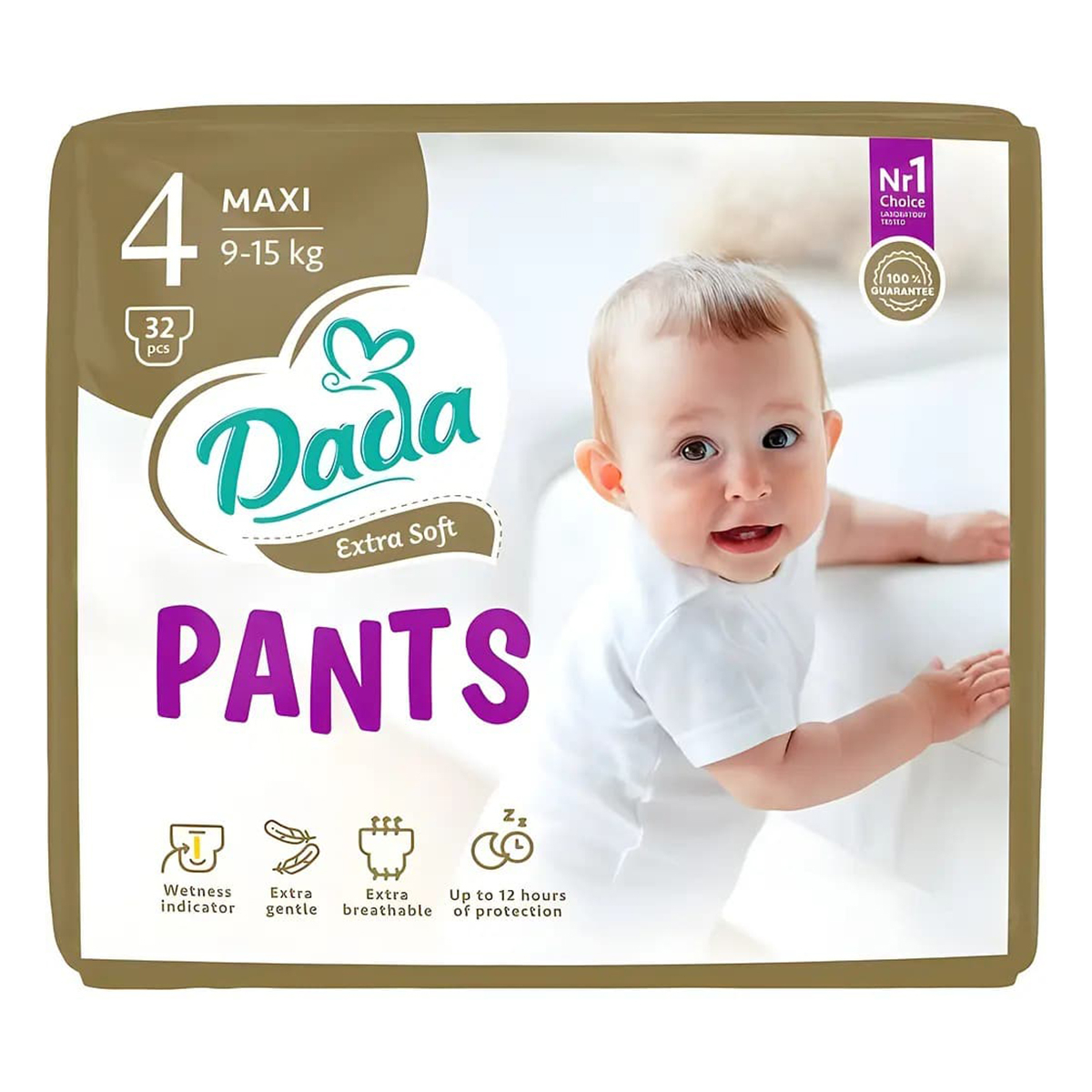 Трусики-підгузки Dada Extra Soft Maxi 4 (9-15 кг) 32 шт 980689