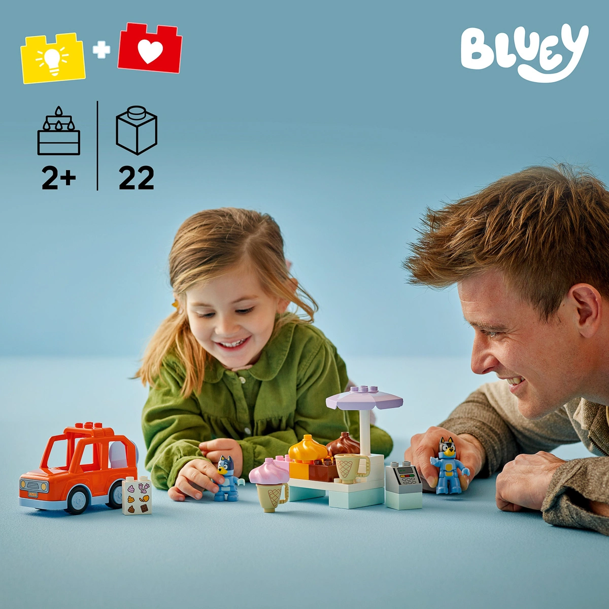 LEGO DUPLO Подорож із морозивом із Блуї 10458 — фото 2