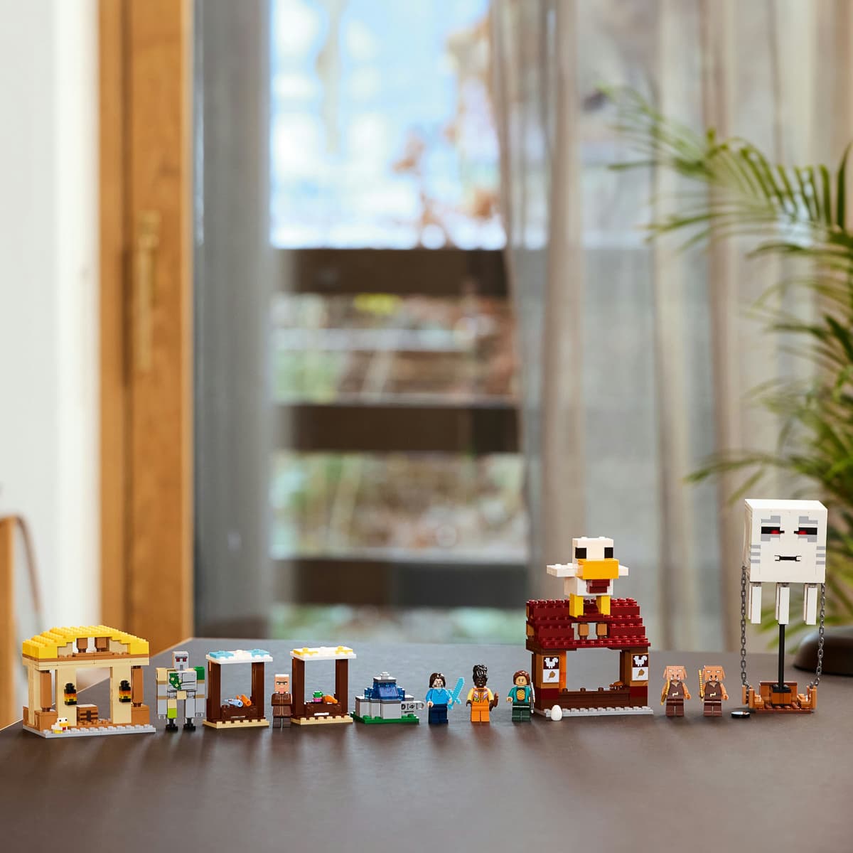LEGO Minecraft Напад на село з повітряною кулею Ґаст 21273 — фото 4