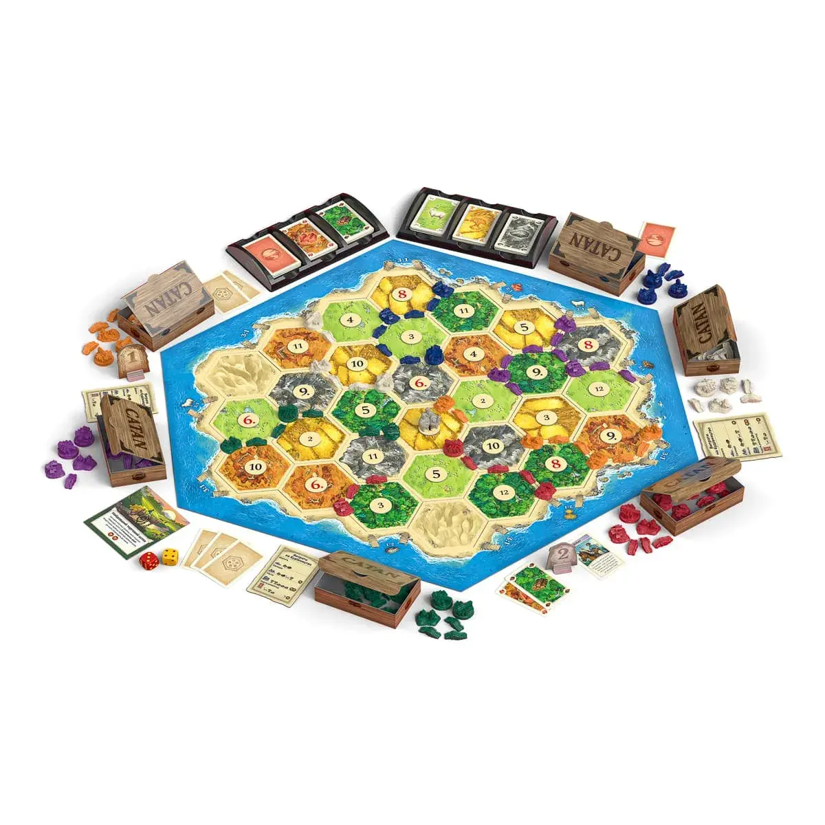 Настільна гра Rozum Catan. Доповнення для 5-6 гравців (укр), R101UA — фото 3