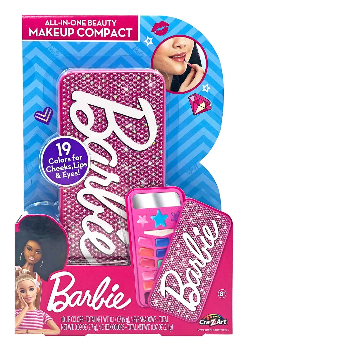 Набір косметики Cra-Z-Art Barbie All in One Beauty Makeup Compact, 34069CRA