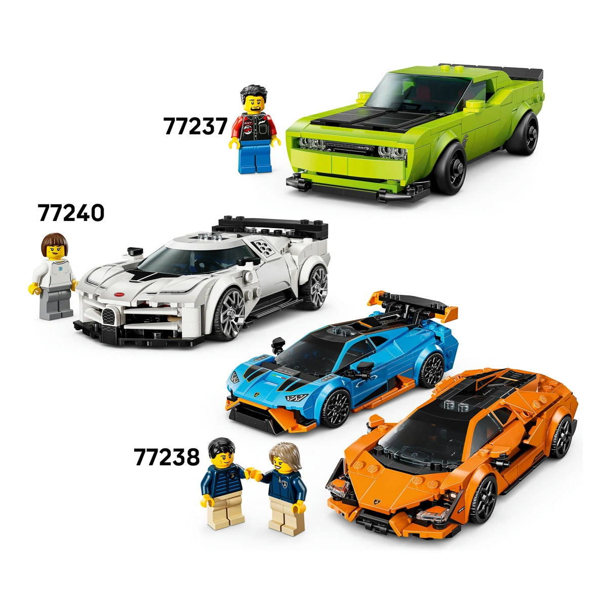 LEGO Speed Champions Суперкар Porsche 911 GT3 RS 77239 — фото 6