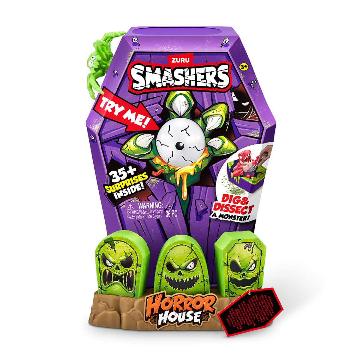 Набір Smashers Horror House-Large Zombie Великий будинок жахів Зомбі, 74124B