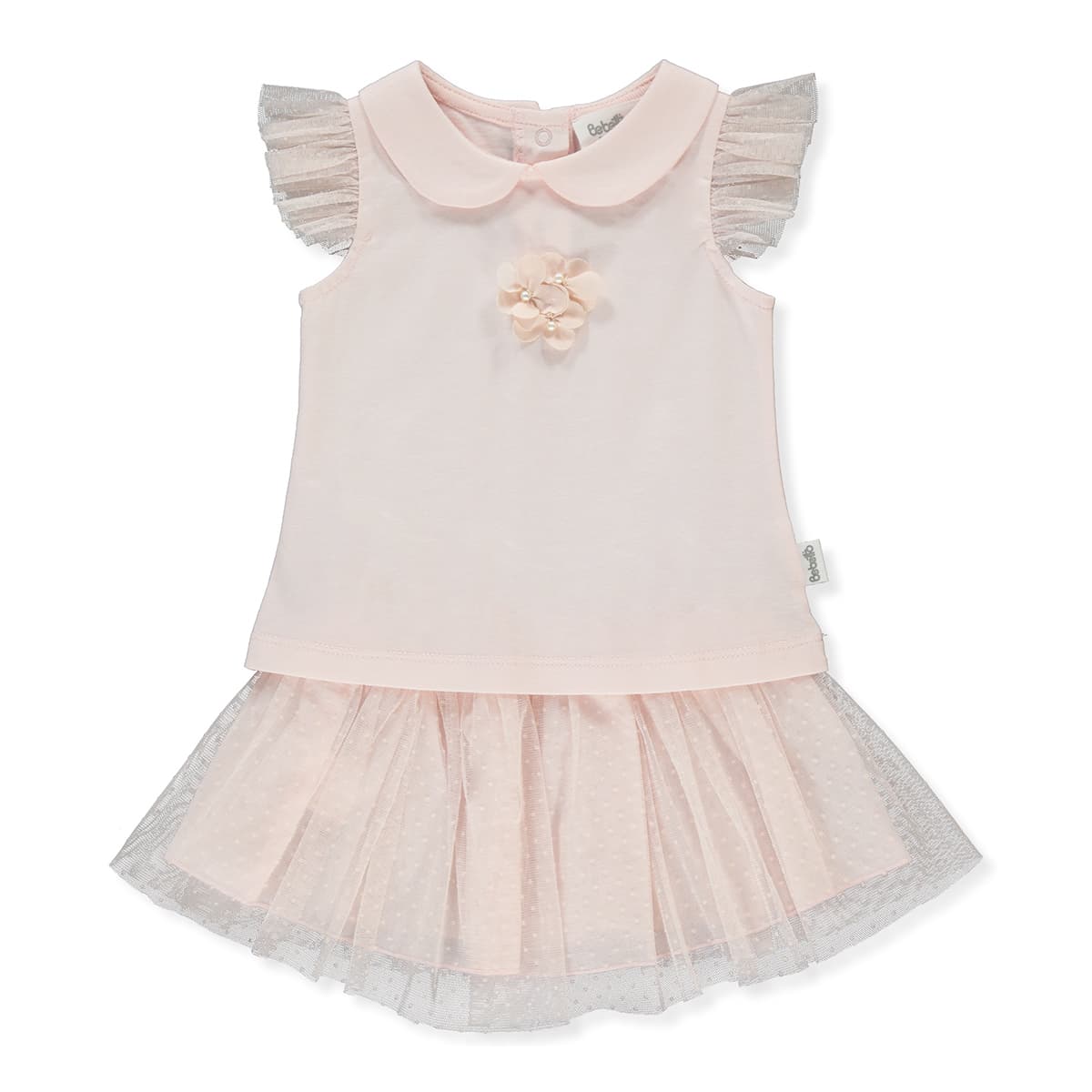 Комплект Bebetto Футболка Спідниця Little fairy pink