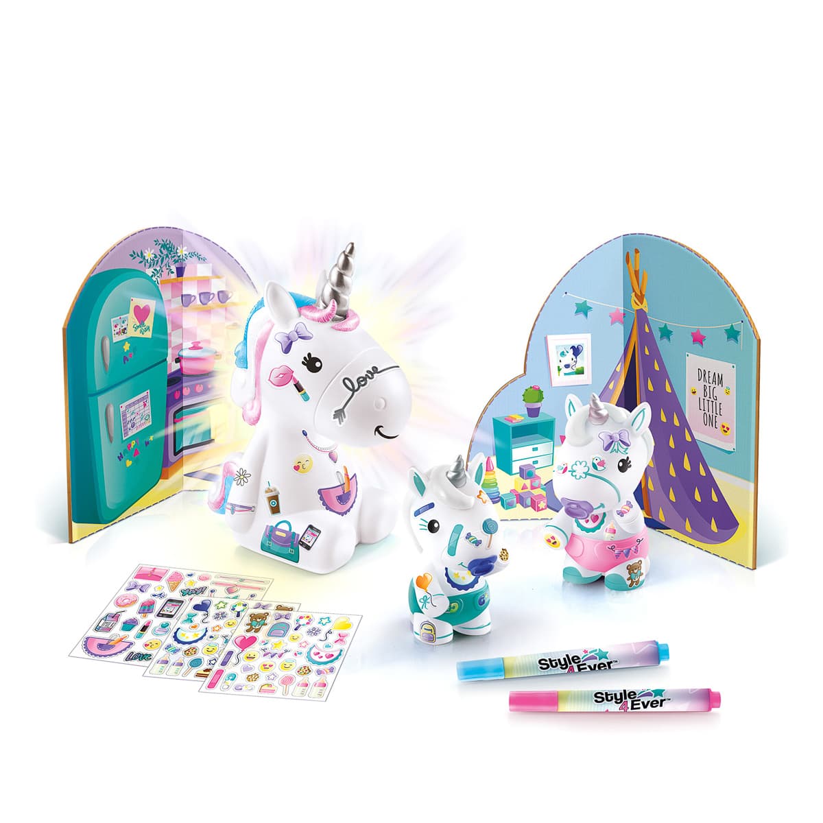 Canal Toys DIY Style 4 Ever Сім'я сяючих єдинорогів, OFG287 — фото 7