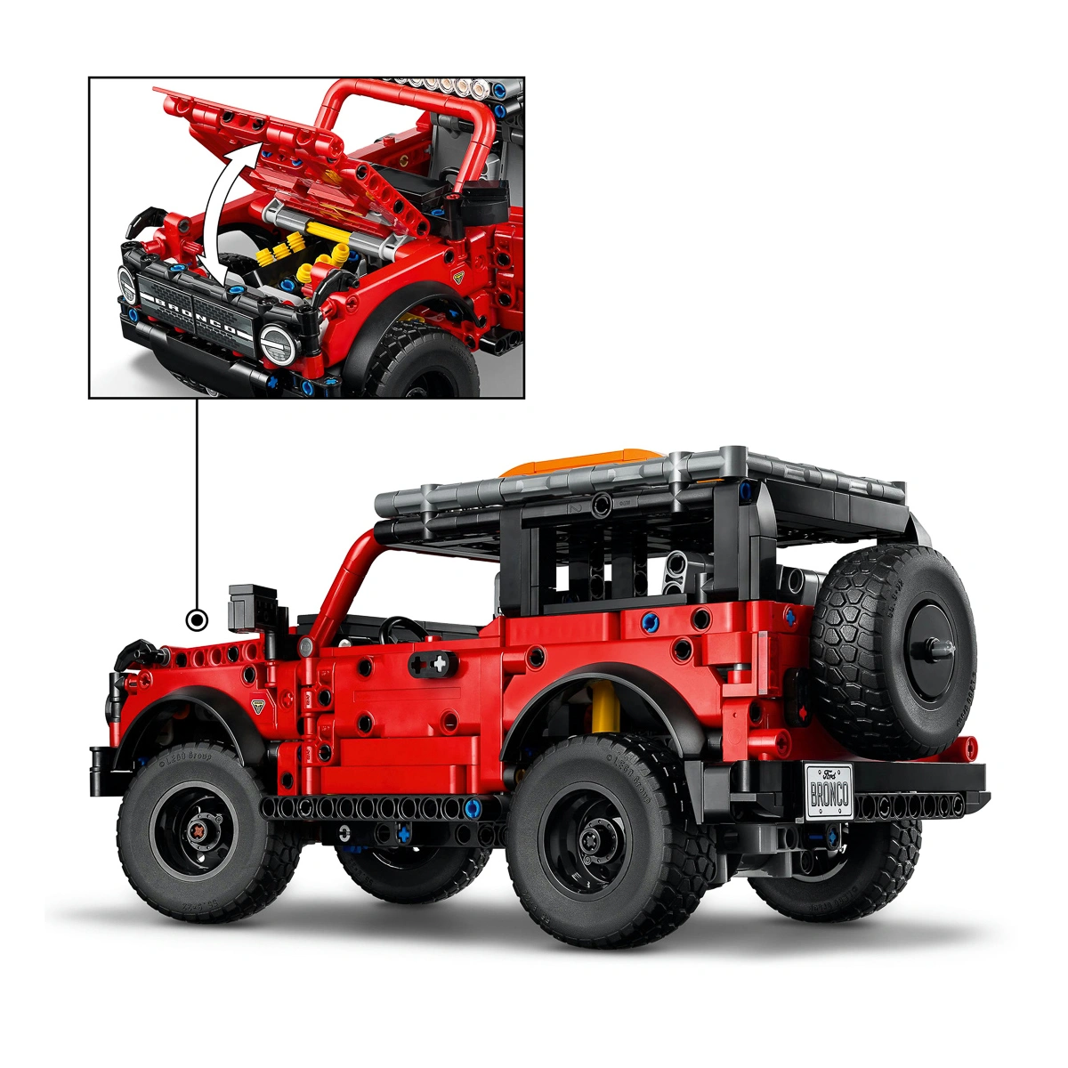 LEGO Technic Позашляховик Ford Bronco 42213 — фото 13